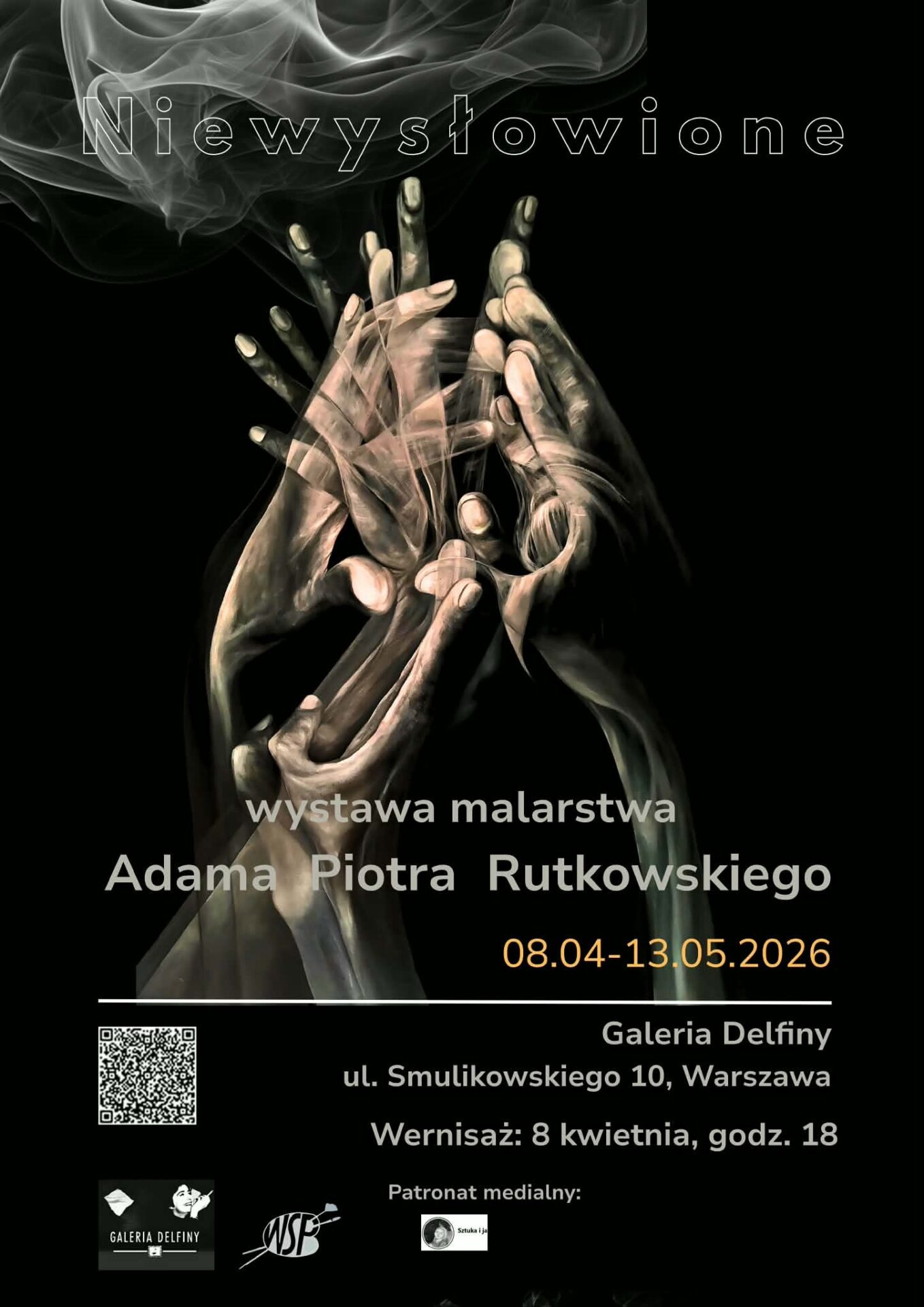 Niewysłowione. Wystawa malarstwa Adama Piotra Rutkowskiego w Galerii Delfiny