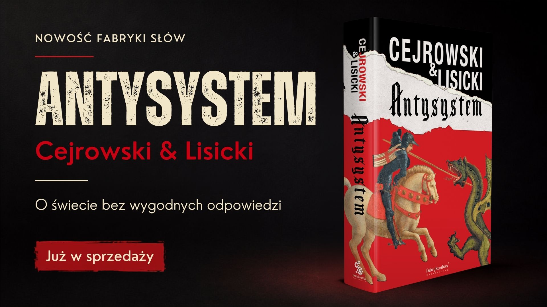 Cejrowski i Lisicki bez kompromisów. „Antysystem” już dostępny w sprzedaży
