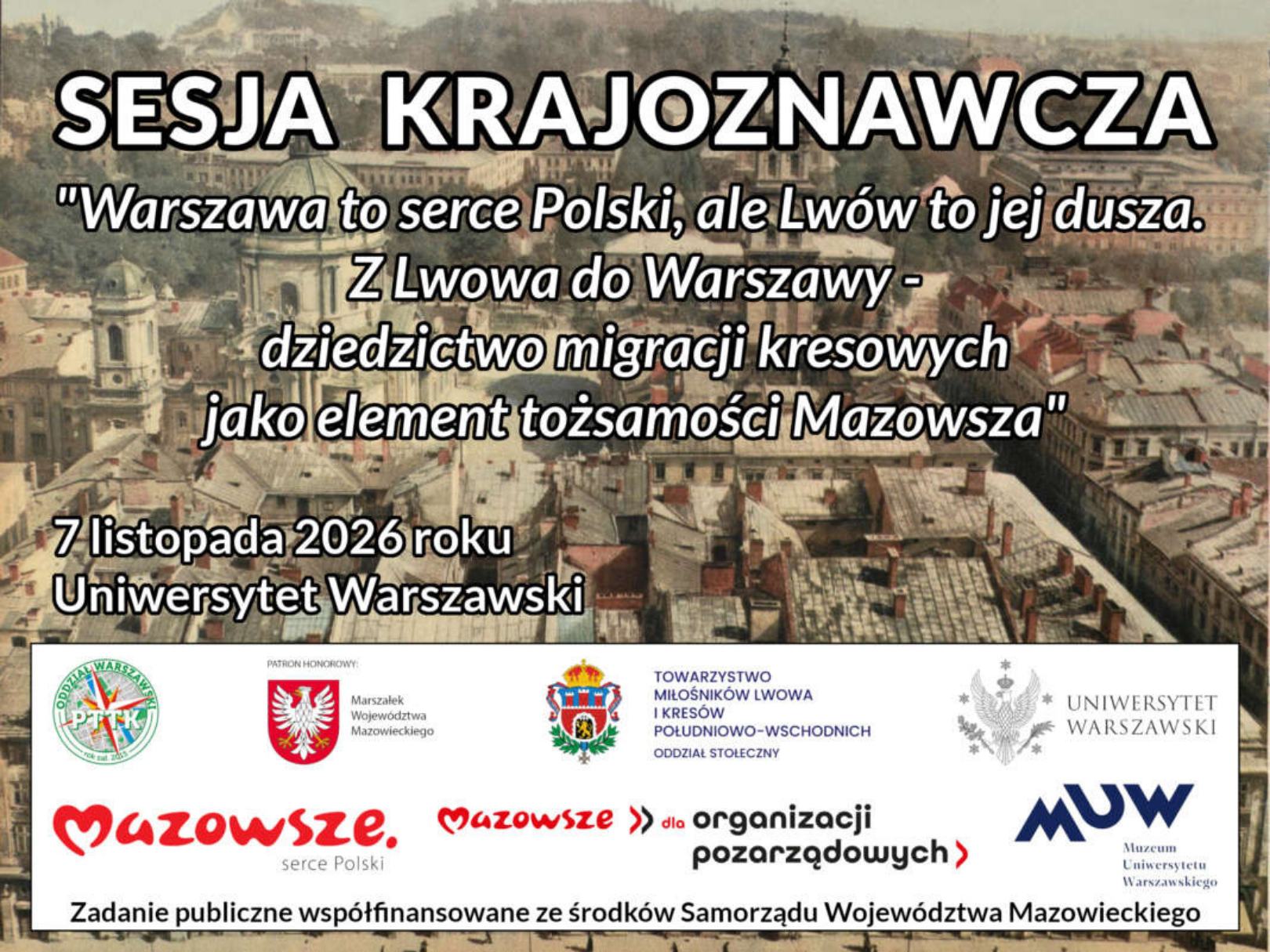 „Warszawa to serce Polski, ale Lwów to jej dusza”. Wyjątkowe spotkanie na Uniwersytecie Warszawskim